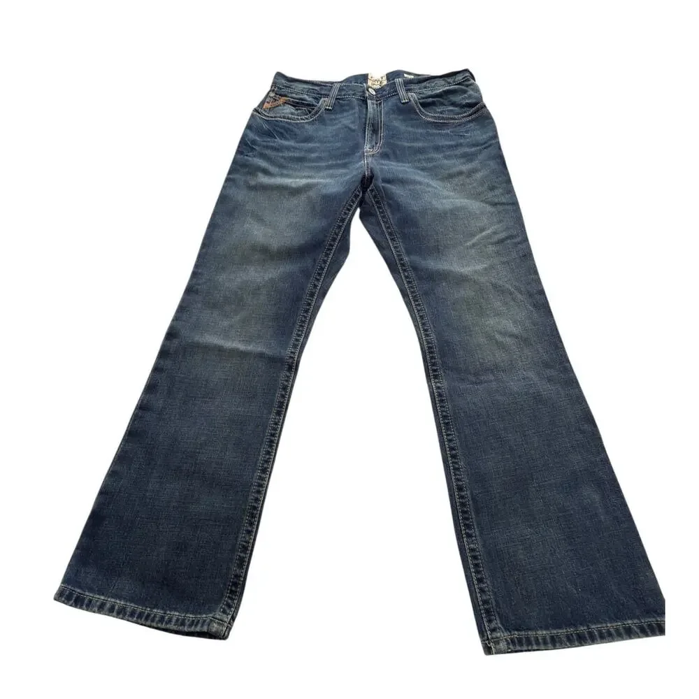 Ariat M4 Relaxed Boot Cut Jeans Men's size 38/32 - Picture 3 of 11